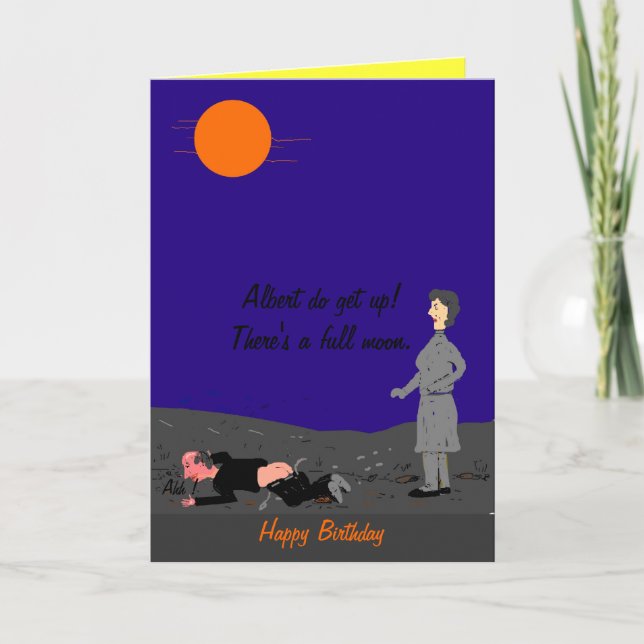 Funny Birthday card (Front)