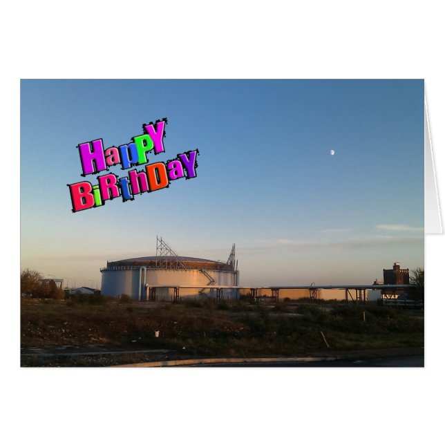 Funny birthday card (Front Horizontal)