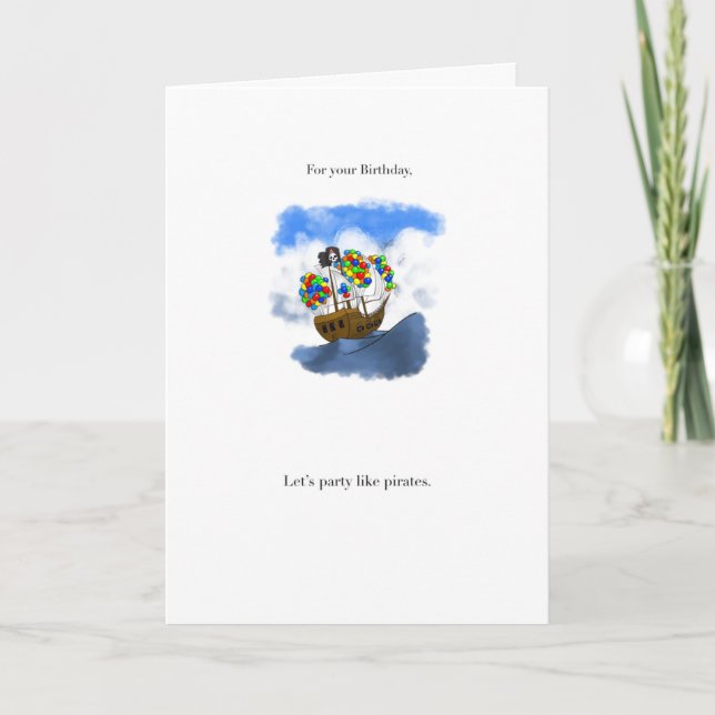 Funny birthday card (Front)