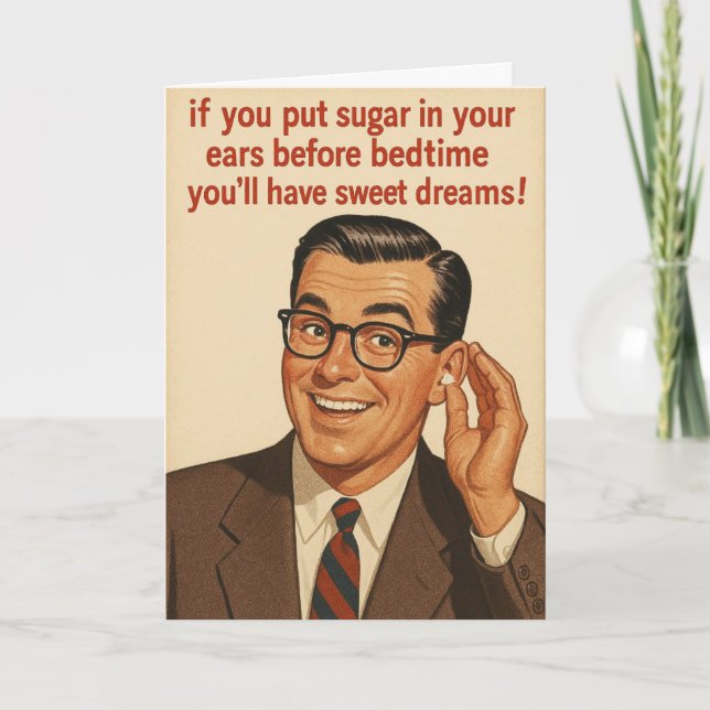 Funny Birthday card  (Front)