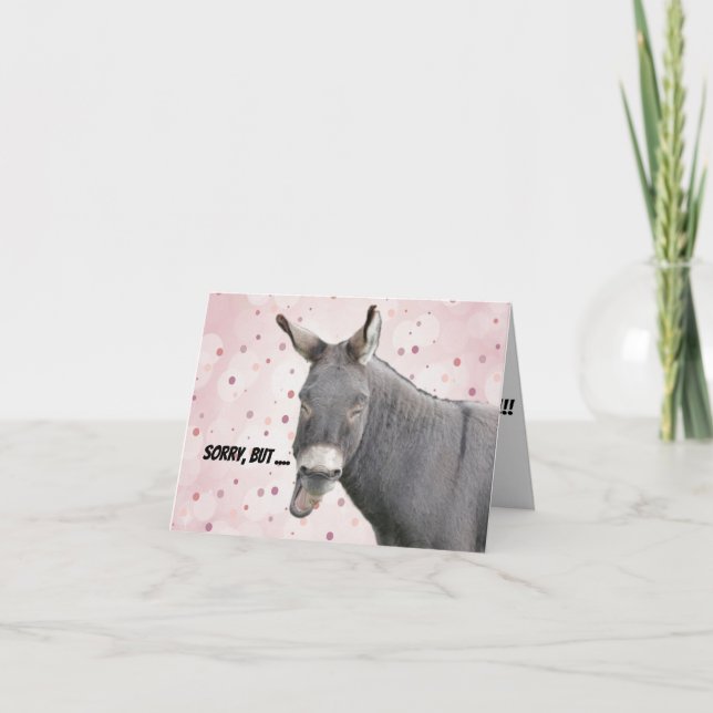 Funny Birthday card (Front)