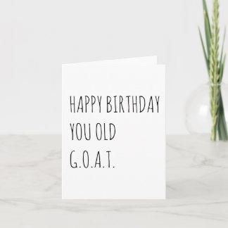 Funny Birthday Card
