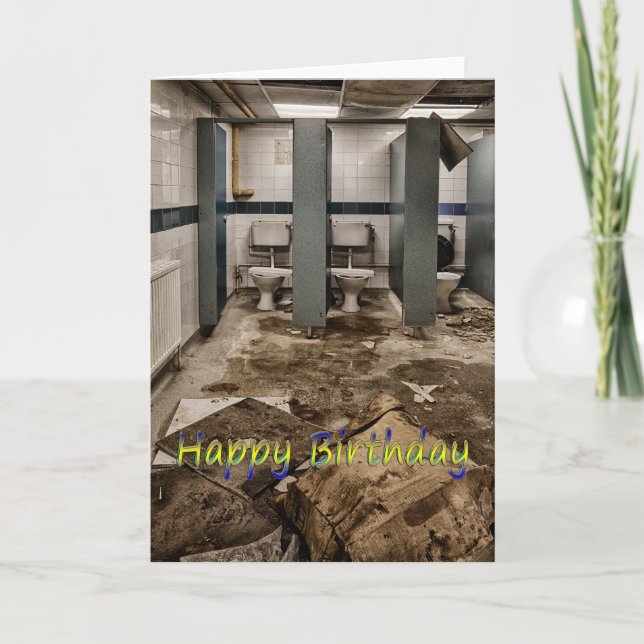 Funny birthday card (Front)