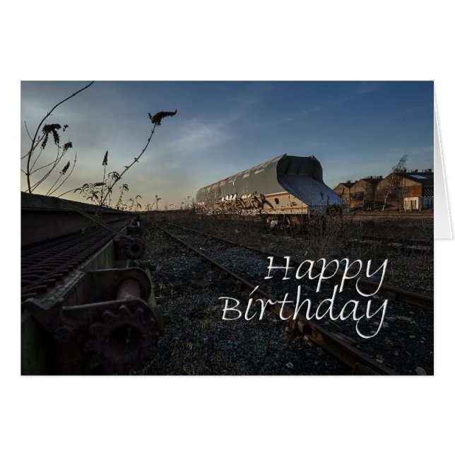Funny birthday card (Front Horizontal)