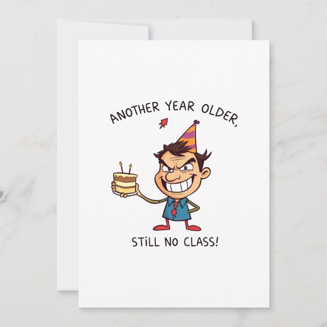 Funny Birthday Card (Front)
