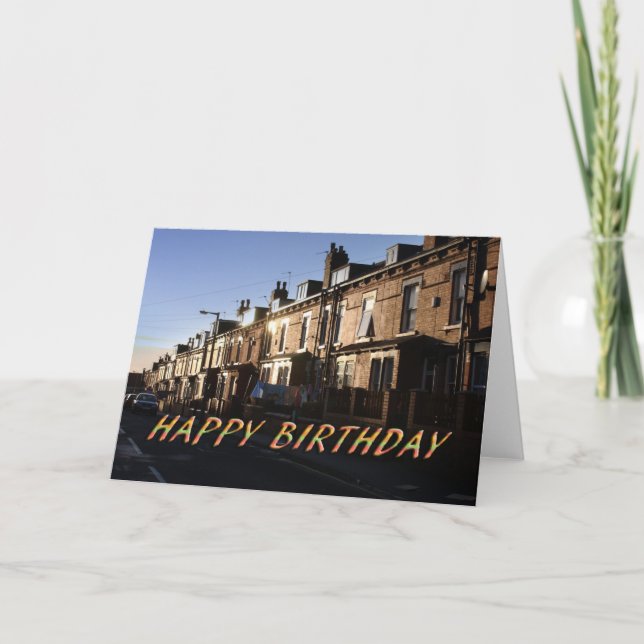 Funny birthday card (Front)