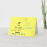Funny Birthday card for Him