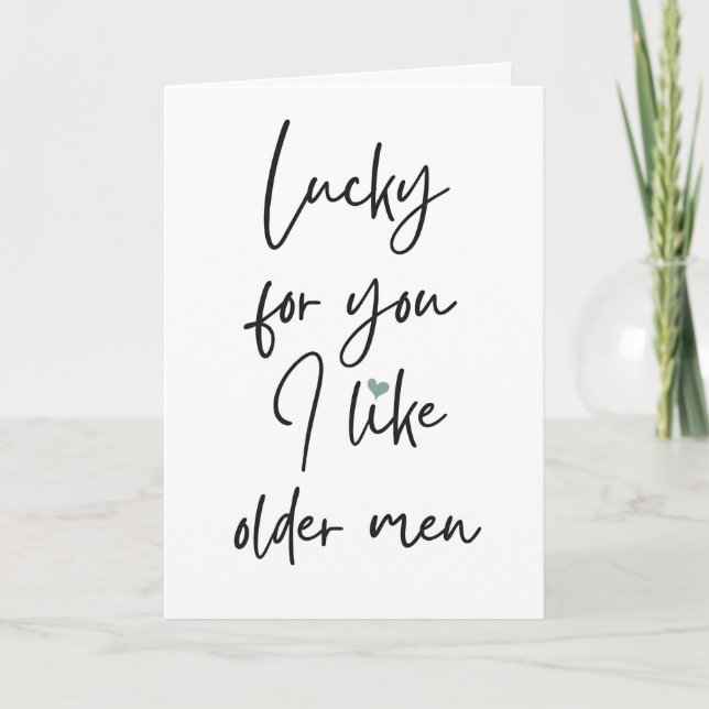 Funny Birthday Card for Husband Anniversary (Front)