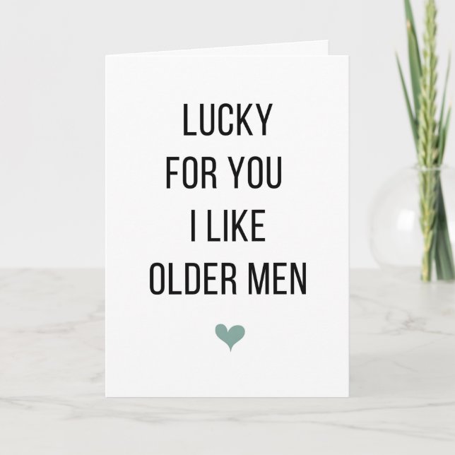 Funny Birthday Card for Husband Anniversary (Front)
