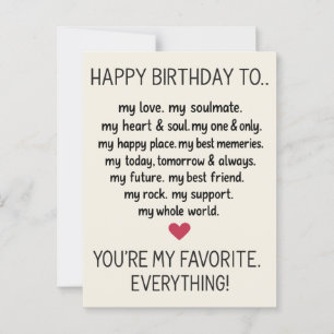 Funny Birthday Card For Men Husband Boyfriend Him