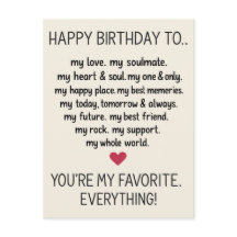 Funny Birthday Card For Men Husband Boyfriend Him