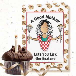 Funny Birthday Card for Mum