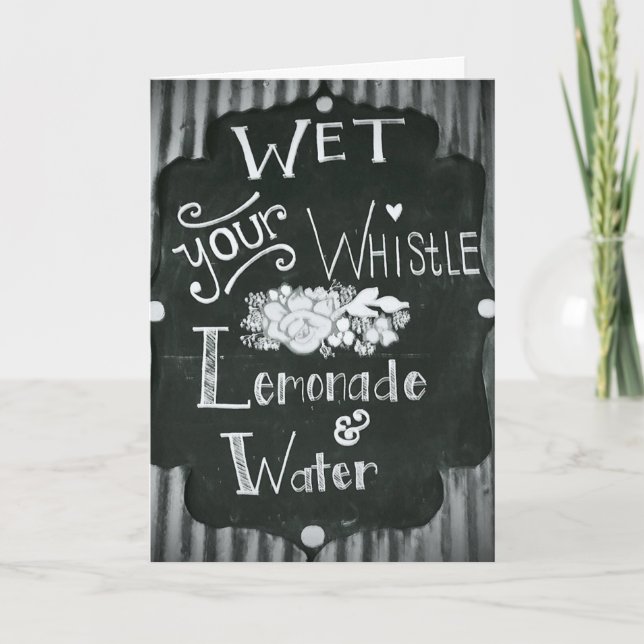 Funny Birthday Card with Alcohol (Front)