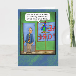 Funny Birthday Cards: Pet Shop Card