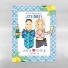 Funny Birthday Cartoon European Party Cruise