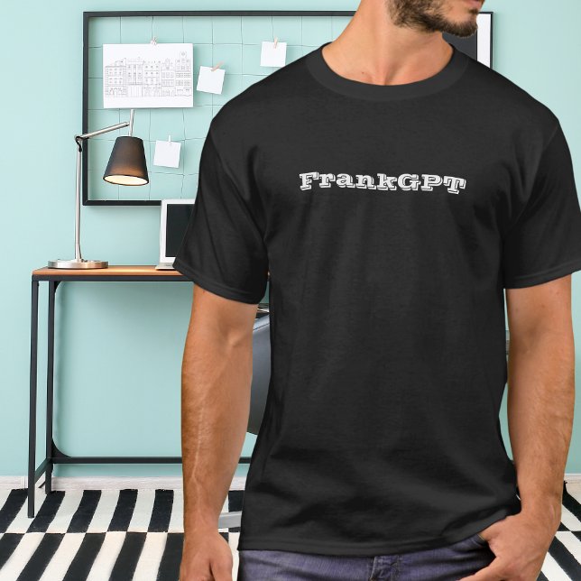 Funny Birthday Custom Name & GPT Co-Worker or Dad T-Shirt (Creator Uploaded)