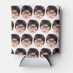 Funny birthday Funny photo Personalized photo gift Can Cooler