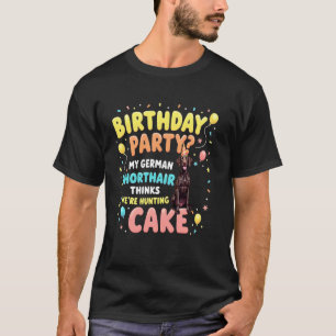 Funny Birthday Gift German Shorthaired Pointer Dog T-Shirt