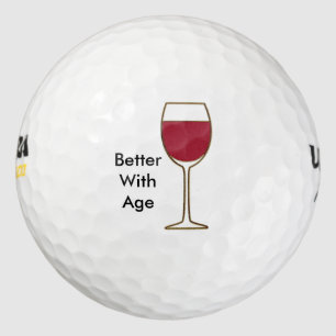 Funny Birthday Golf Balls