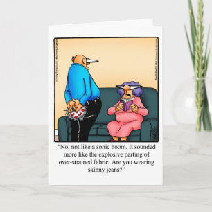 Funny Birthday Greeting Card