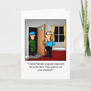 Funny Birthday Greeting Card for Her