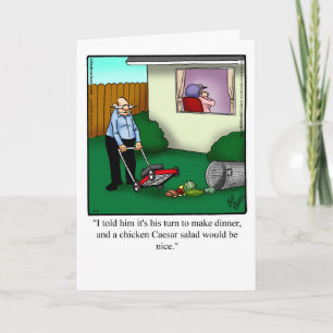 Funny Birthday Greeting Card For Wife