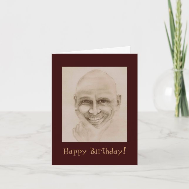 Funny Birthday Guy Card (Front)