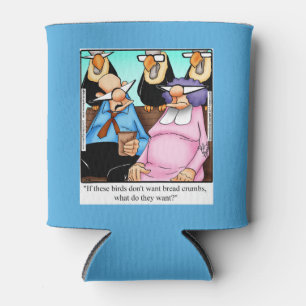 Funny Birthday Humour Can Cooler Gift