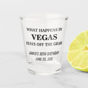Funny Birthday Party Create Your Own Shot Glass