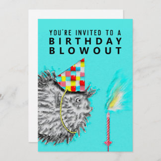 Funny Birthday Party Invitation