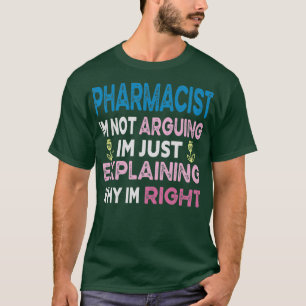 Funny Birthday Pharmacist Funny Pharmacist Gift Fu T-Shirt