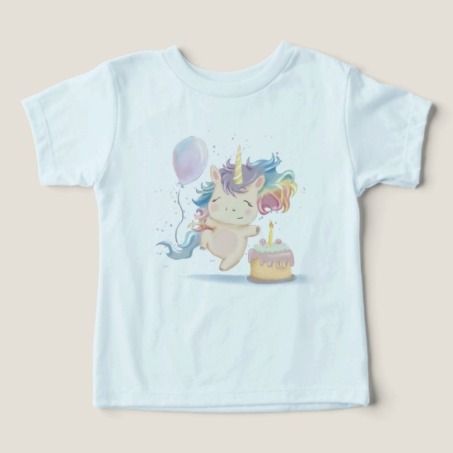 Funny Birthday Unicorn (Design Front)