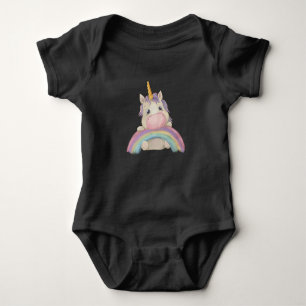 Funny Birthday Unicorn Baby Bodysuit