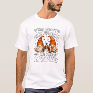 Funny Birthday Whiskey Gnomes For Women Who Born I T-Shirt