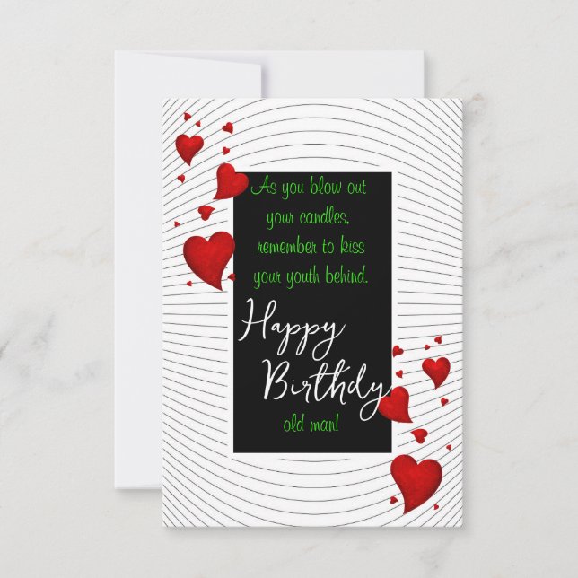 Funny Birthday  wish  Card (Front)