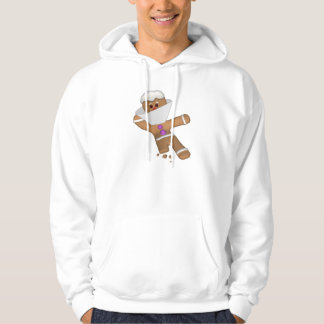 Funny Bit Himself Gingerbread Man Hoodie