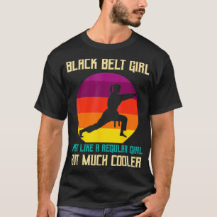 Funny Black Belt Promotion Karate Black Belt Black T-Shirt
