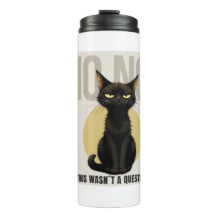Funny Black Cat Meme Coffee Mug