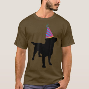 Funny Black Lab Dog Lover Birthday Party Animal We T-Shirt