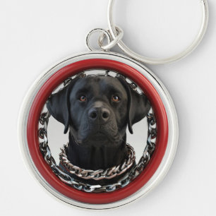 🐶 Funny Black Labrador Gift For Dog Lovers Owners Key Ring