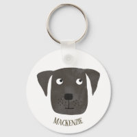 Funny Black Labrador Retriever Dog Custom Name