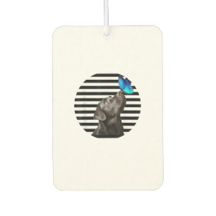 Funny Black Labrador Retriever Lab Dog Owner Pet A Car Air Freshener