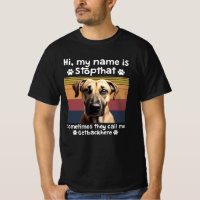 Funny Black Mouth Cur Dog Saying
