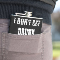 Funny Black White Drunk Quote Bold Text