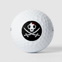 Funny Black White Jolly Kitty Pirate Skull Bones