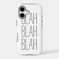 Funny blah blah blah modern trendy hipster humour