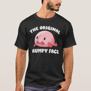 Funny Blobfish The Original Grumpy Face T-Shirt