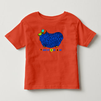 Funny Blue Ram Chinese Year Zodiac Toddler T T-Shirt