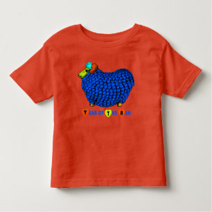 Funny Blue Ram Chinese Year Zodiac Toddler T Toddler T-Shirt