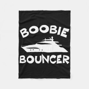 Funny Boat Adult  Fleece Blanket